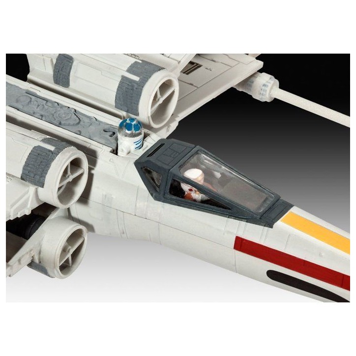 Maquette - REVELL - Model Set - Star Wars - X-Wing Fighter - Avec colle, peintures et accessoires Maquette - REVELL - Model Set - Star Wars - X-Wing Fighter - Avec colle, peintures et accessoires