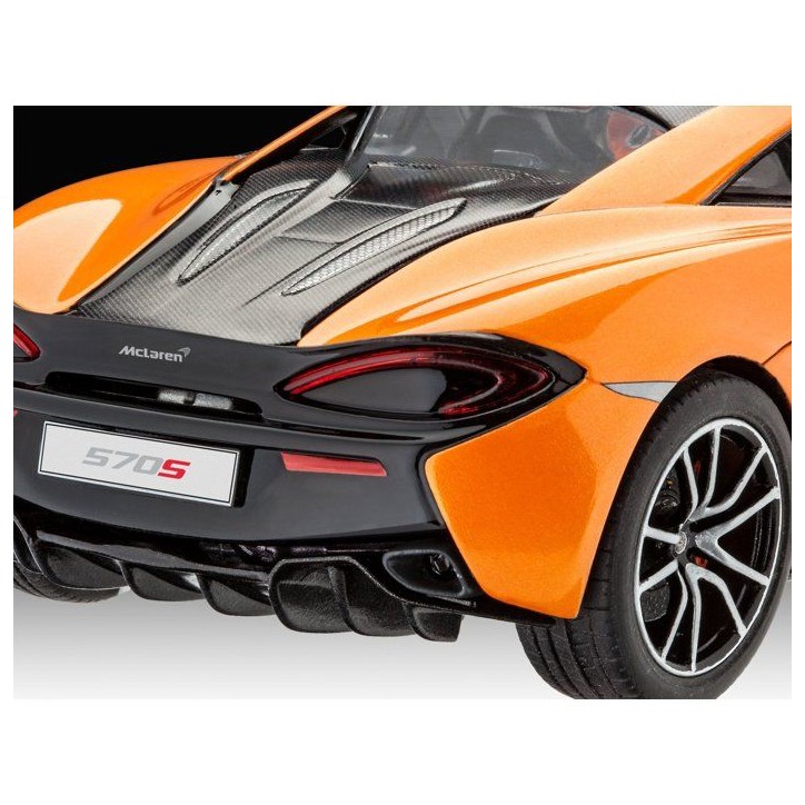 Maquette de voiture - REVELL - Model Set - Mc Laren 570 S - Avec colle, peintures et accessoires Maquette de voiture - REVELL - Model Set - Mc Laren 570 S - Avec colle, peintures et accessoires