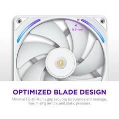Ventilateur PC - NZXT - F140X RGB (RF-U14PN-W1) - Ø 140 mm