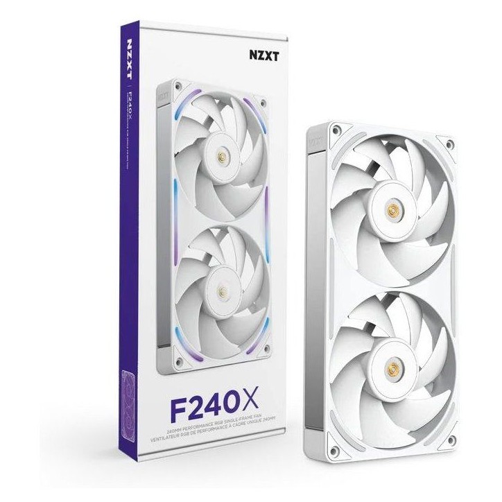 Ventilateur PC - NZXT - F240X Core a cadre unique (RF-U24PN-W1) - Ø 240 mm Ventilateur PC - NZXT - F240X Core a cadre unique (RF-U24PN-W1) - Ø 240 mm