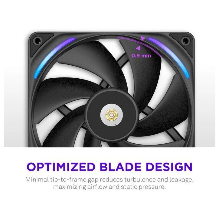 Ventilateur PC - NZXT - F280X Core a cadre unique (RF-U28PN-B1) - Ø 280 mm Ventilateur PC - NZXT - F280X Core a cadre unique (RF-U28PN-B1) - Ø 280 mm