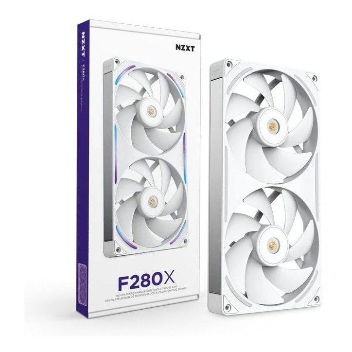 Ventilateur PC - NZXT - F280X Core a cadre unique (RF-U28PN-W1) - Ø 280 mm Ventilateur PC - NZXT - F280X Core a cadre unique (RF-U28PN-W1) - Ø 280 mm