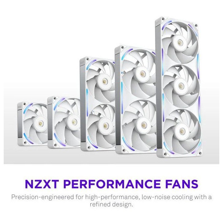 Ventilateur PC - NZXT - F280X Core a cadre unique (RF-U28PN-W1) - Ø 280 mm Ventilateur PC - NZXT - F280X Core a cadre unique (RF-U28PN-W1) - Ø 280 mm