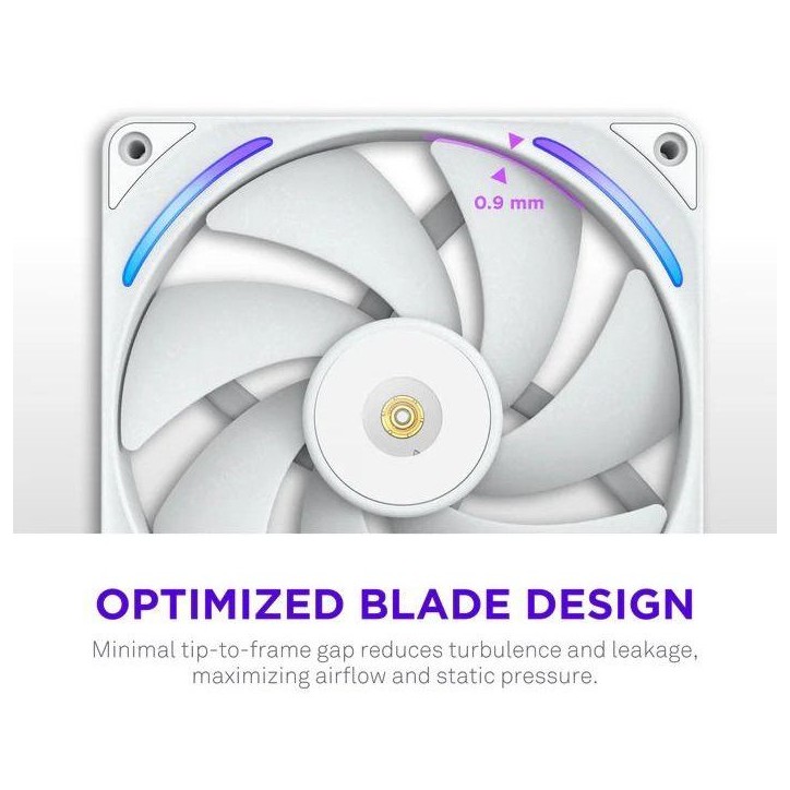 Ventilateur PC - NZXT - F280X Core a cadre unique (RF-U28PN-W1) - Ø 280 mm Ventilateur PC - NZXT - F280X Core a cadre unique (RF-U28PN-W1) - Ø 280 mm