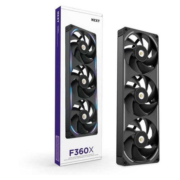 Ventilateur PC - NZXT - F360X Core a cadre unique (RF-U36PN-B1) - Ø 360 mm