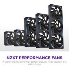 Ventilateur PC - NZXT - F360X Core a cadre unique (RF-U36PN-B1) - Ø 3