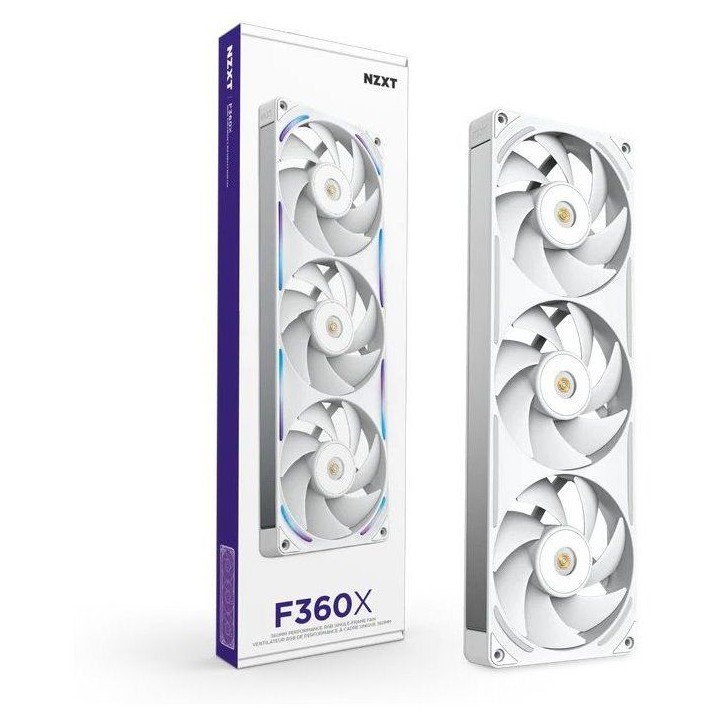 Ventilateur PC - NZXT - F360X Core a cadre unique (RF-U36PN-W1) - Ø 360 mm Ventilateur PC - NZXT - F360X Core a cadre unique (RF-U36PN-W1) - Ø 360 mm