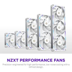 Ventilateur PC - NZXT - F360X Core a cadre unique (RF-U36PN-W1) - Ø 3