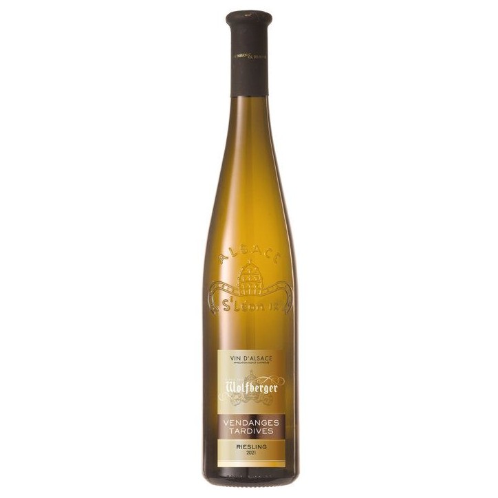 Wolfberger Vendanges Tardives 2021 Alsace Riesling - Vin blanc d'Alsace