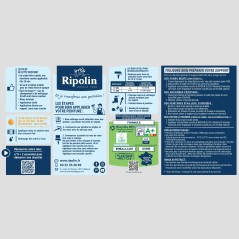 Peinture murs et plafonds - Blanc - Satin - RIPOLIN - Illico - 3 L