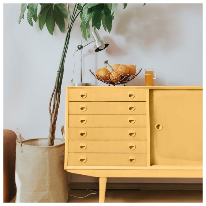 Peinture meuble et objet - Jaune niki - Satiné - Ripolin - 0,5L Peinture meuble et objet - Jaune niki - Satiné - Ripolin - 0,5L
