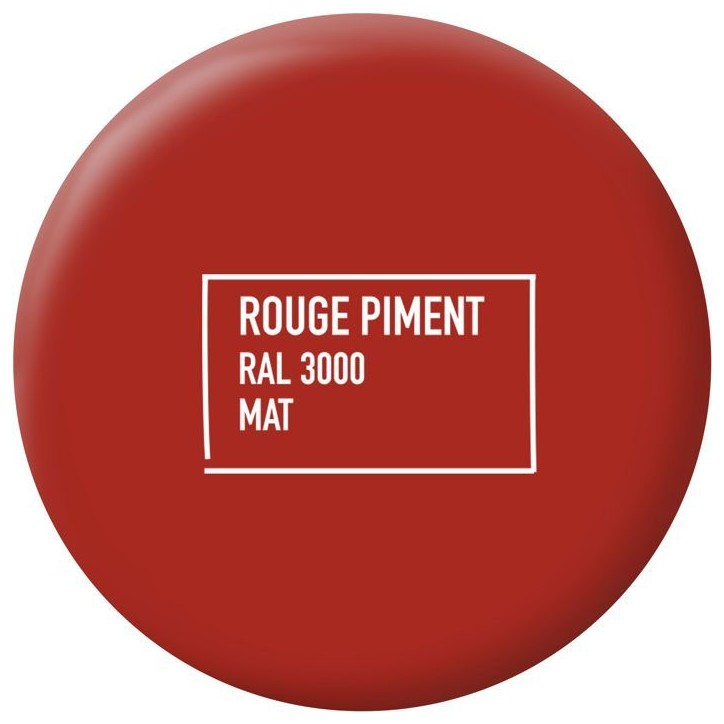 Peinture multi-supports - Rouge piment - RAL 3000 - Mat - Ripolin - 2L Peinture multi-supports - Rouge piment - RAL 3000 - Mat - Ripolin - 2L