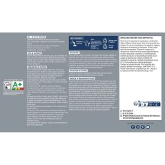 Peinture multi-supports - Gris bleu - RAL 7000 - Mat - Ripolin - 2L