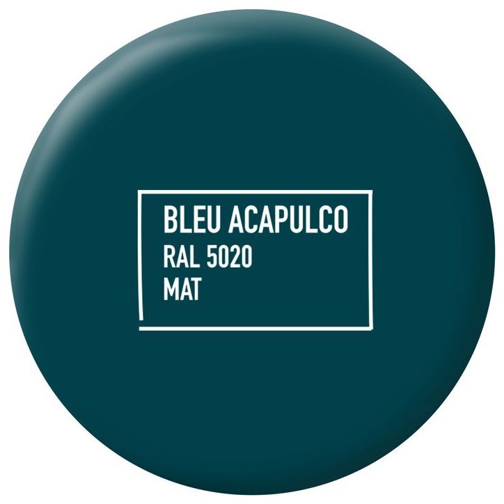 Peinture multi-supports - Bleu acapulco - RAL 5020 - Mat - Ripolin - 2L Peinture multi-supports - Bleu acapulco - RAL 5020 - Mat - Ripolin - 2L