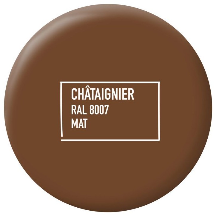Peinture multi-supports - Châtaigner - RAL 8007 - Mat - Ripolin - 2L Peinture multi-supports - Châtaigner - RAL 8007 - Mat - Ripolin - 2L
