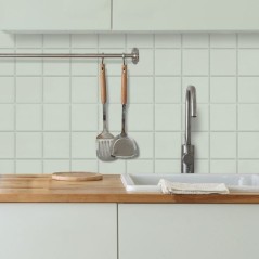 Peinture rénovation cuisine et salle de bain - Gris souris - Satiné
