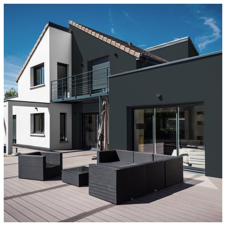 Peinture extreme façade 2 en 1 - Gris Anthracite - Mat - Ripolin - 2,5L Peinture extreme façade 2 en 1 - Gris Anthracite - Mat - Ripolin - 2,5L