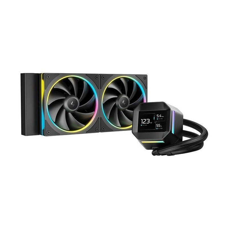 DEEPCOOL - R-LM240-BKDMMC-1 - Watercooling - 240mm AIO - Ecran IPS de