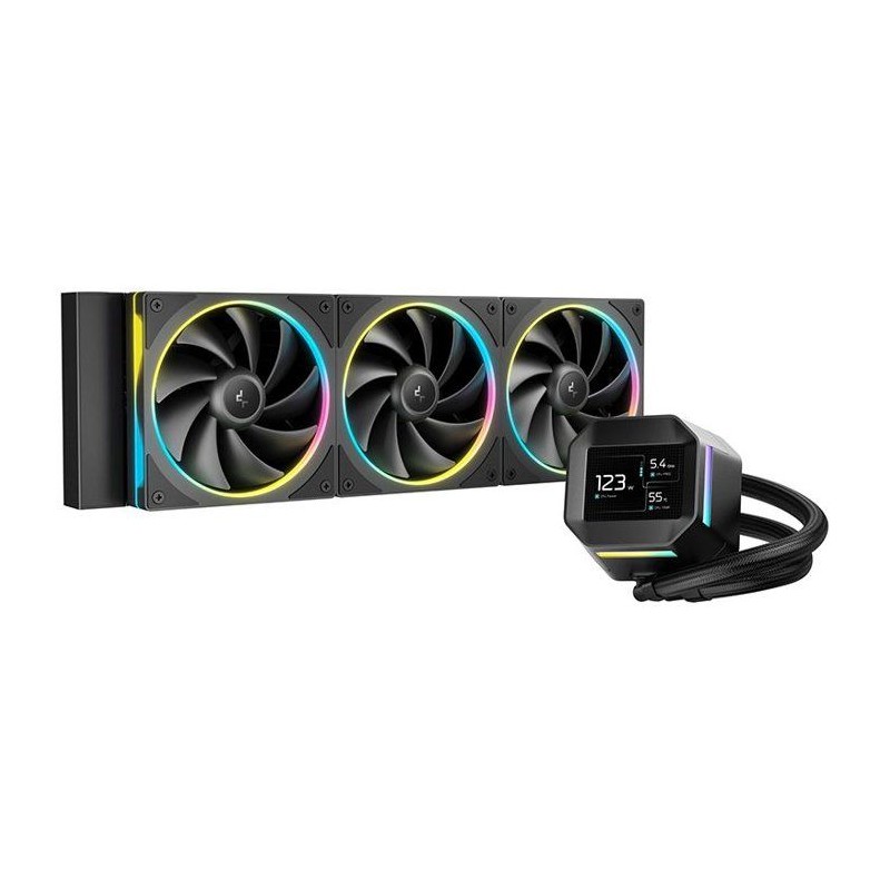 DEEPCOOL - R-LM360-BKDMMC-1 - Watercooling - 360mm AIO - Ecran IPS de