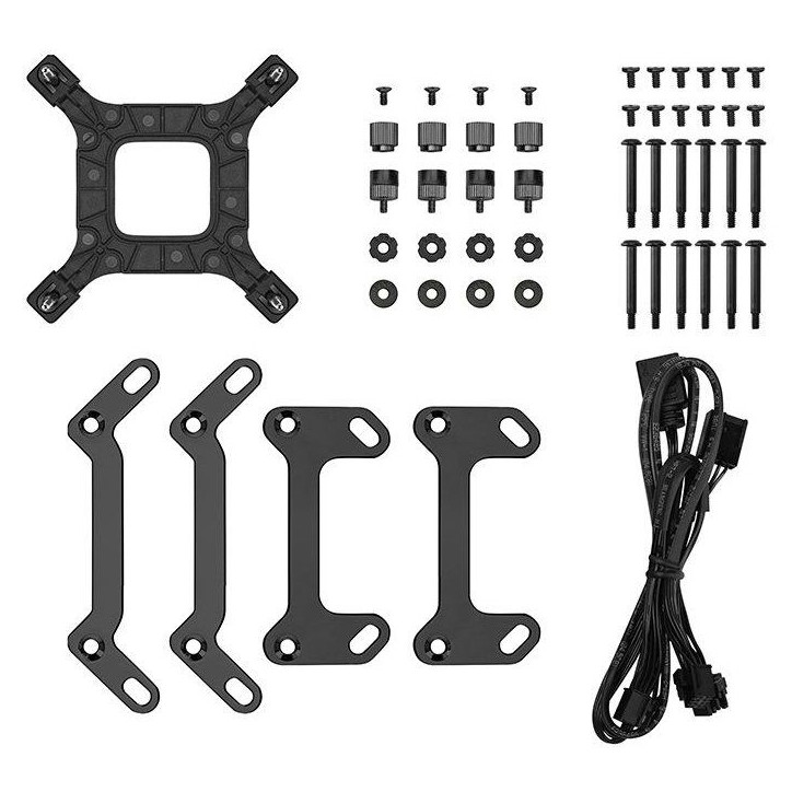DEEPCOOL - R-LM360-BKDMMC-1 - Watercooling - 360mm AIO - Ecran IPS de 2,4 pouces - Noir - Pompe 6eme génération - 2500 a 3400 DEEPCOOL - R-LM360-BKDMMC-1 - Watercooling - 360mm AIO - Ecran IPS de 2,4 pouces - Noir - Pompe 6eme génération - 2500 a 3400