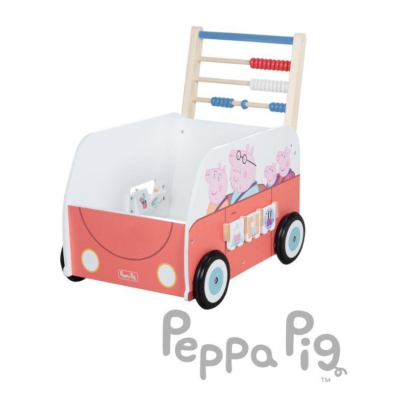 Chariot de marche multifonction - ROBA - Peppa Pig - Avec centre d'act
