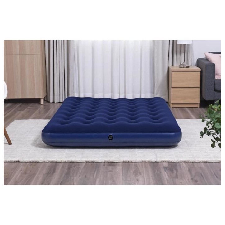 Matelas gonflable camping - BESTWAY - 2 places - 1,91 m x 1,37 m x 22 cm Matelas gonflable camping - BESTWAY - 2 places - 1,91 m x 1,37 m x 22 cm
