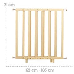 Barriere de sécurité bébé - ROBA - Pour porte et escalier - De 62