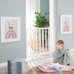 Barriere de sécurité bébé - ROBA - Pour porte et escalier - De 62