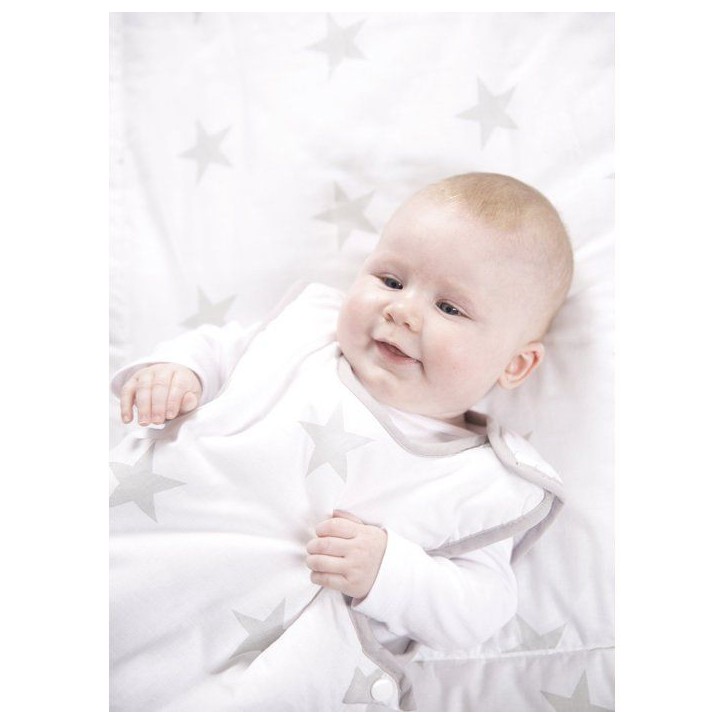 Matelas a langer - ROBA - LITTLE STARS - 85 x 75 cm - Blanc étoiles grises Matelas a langer - ROBA - LITTLE STARS - 85 x 75 cm - Blanc étoiles grises