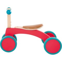 Porteur 1er âge - ROBA - Bois massif - Roues avant directionnelles -