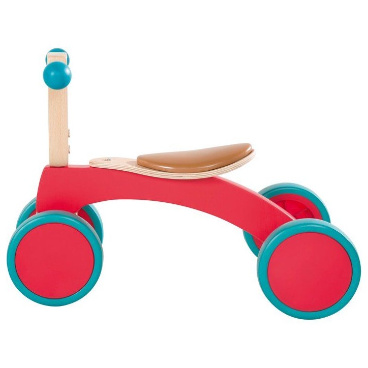 Porteur 1er âge - ROBA - Bois massif - Roues avant directionnelles - Siege rembourré - Des 12 mois Porteur 1er âge - ROBA - Bois massif - Roues avant directionnelles - Siege rembourré - Des 12 mois