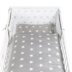 Lit bébé évolutif - 70 x 140 cm - ROBA - LITTLE STARS - Avec access
