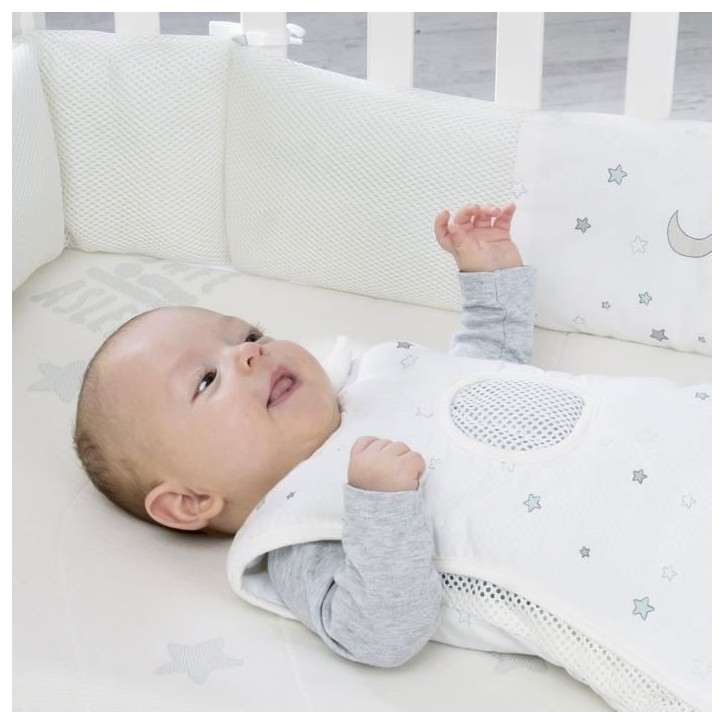 Berceau cododo 3-en-1 - ROBA - SAFE ASLEEP - Equipement 'Sternenzauber' inclus - Blanc Berceau cododo 3-en-1 - ROBA - SAFE ASLEEP - Equipement 'Sternenzauber' inclus - Blanc