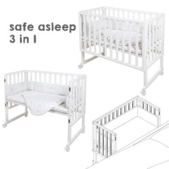 Berceau cododo 3-en-1 - ROBA - SAFE ASLEEP - Equipement 'Sternenzauber