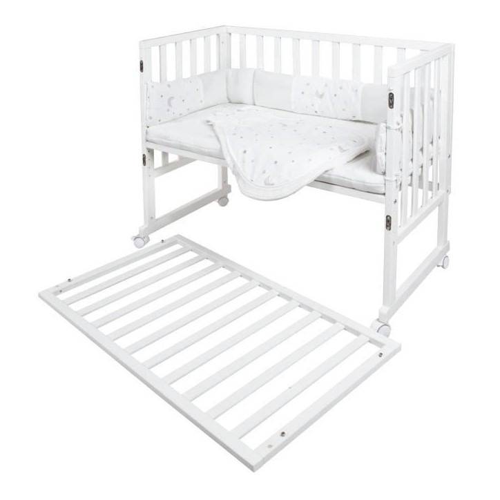 Berceau cododo 3-en-1 - ROBA - SAFE ASLEEP - Equipement 'Sternenzauber' inclus - Blanc Berceau cododo 3-en-1 - ROBA - SAFE ASLEEP - Equipement 'Sternenzauber' inclus - Blanc