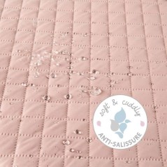 Matelas a langer - ROBA - Visage de lapin Lily Rosa - 85 x 75 cm - Ros