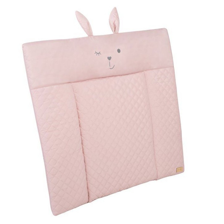 Matelas a langer - ROBA - Visage de lapin Lily Rosa - 85 x 75 cm - Rose Matelas a langer - ROBA - Visage de lapin Lily Rosa - 85 x 75 cm - Rose