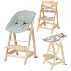 Chaise haute évolutive 2-en-1 - ROBA - BORN UP - Transat inclinable v