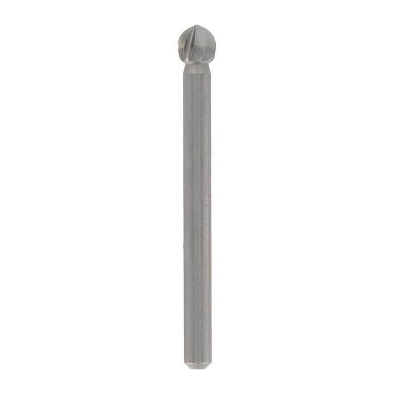 Lot de 2 Fraises Haute Vitesse DREMEL 114 (En Acier, Bout rond, Diamet Lot de 2 Fraises Haute Vitesse DREMEL 114 (En Acier, Bout rond, Diamet