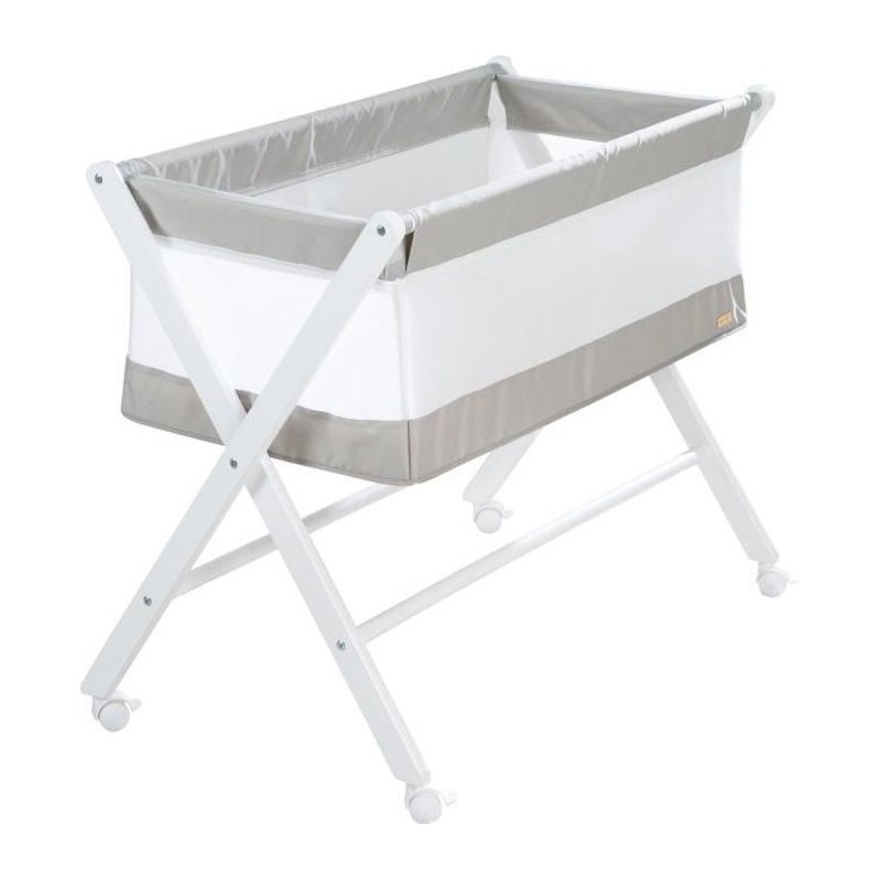 Berceau Cododo Pliable - ROBA - Toile et maille - Matelas et roulettes