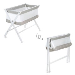 Berceau Cododo Pliable - ROBA - Toile et maille - Matelas et roulettes