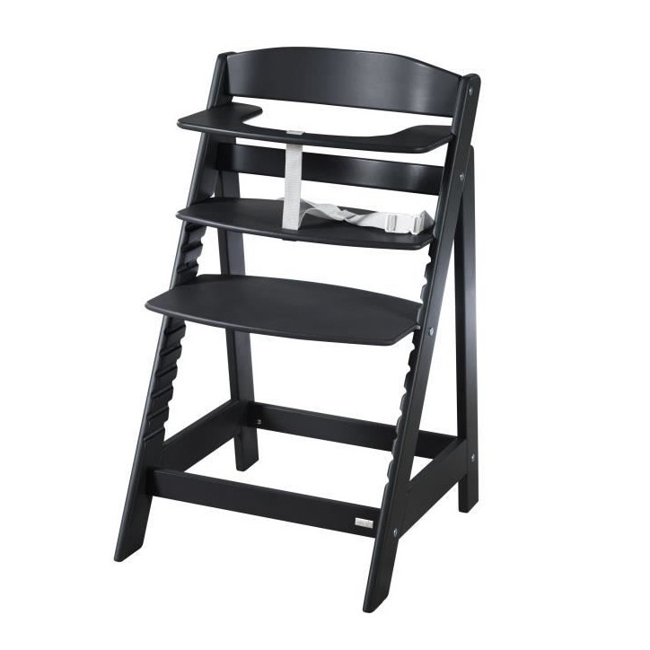 Chaise haute évolutive - ROBA - SIT UP FLEX - Des 6 mois jusqu'a 70 kg - Noir Chaise haute évolutive - ROBA - SIT UP FLEX - Des 6 mois jusqu'a 70 kg - Noir