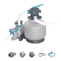 Filtre a sable / pompe de filtration pour piscine jusqu'a 66 m3 - Best