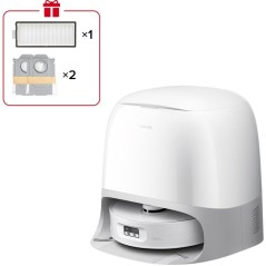 ROBOROCK Qrevo Curv 2 FlowX - Aspirateur Robot Laveur - 20.000 Pa - Nettoyage SpiraFlow - Double Anti-Enchevetrement