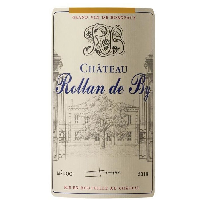 Château Rollan de By 2018 Médoc Cru Bourgeois - Vin rouge de Bordeaux