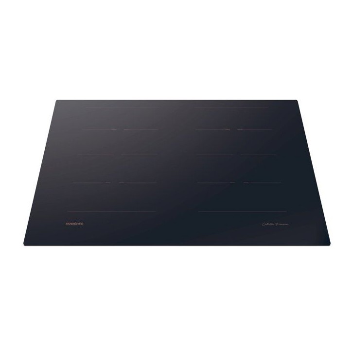 Plaque de cuisson induction ROSIERES RIFS744SCA - Double full zone - 4 foyers - 7400 W - L 70 cm - Fabrication française Plaque de cuisson induction ROSIERES RIFS744SCA - Double full zone - 4 foyers - 7400 W - L 70 cm - Fabrication française