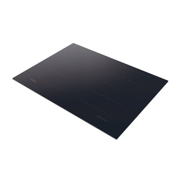 Plaque de cuisson induction ROSIERES RIFS744SCA - Double full zone - 4 foyers - 7400 W - L 70 cm - Fabrication française Plaque de cuisson induction ROSIERES RIFS744SCA - Double full zone - 4 foyers - 7400 W - L 70 cm - Fabrication française