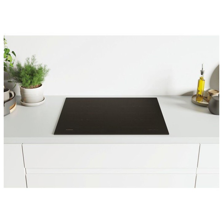 Plaque de cuisson induction ROSIERES RIFS744SCA - Double full zone - 4 foyers - 7400 W - L 70 cm - Fabrication française Plaque de cuisson induction ROSIERES RIFS744SCA - Double full zone - 4 foyers - 7400 W - L 70 cm - Fabrication française