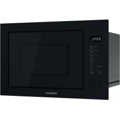 Micro-ondes Gril encastrable - ROSIERES - RO38FL7N25LWB - Noir - 25L -