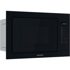 Micro-ondes Gril encastrable - ROSIERES - RO38FL7N25LWB - Noir - 25L - 59,5 x 36,8 x 38,5 cm